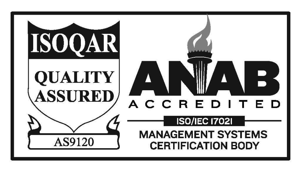 AS9120 and ISO 9001 — open certificate